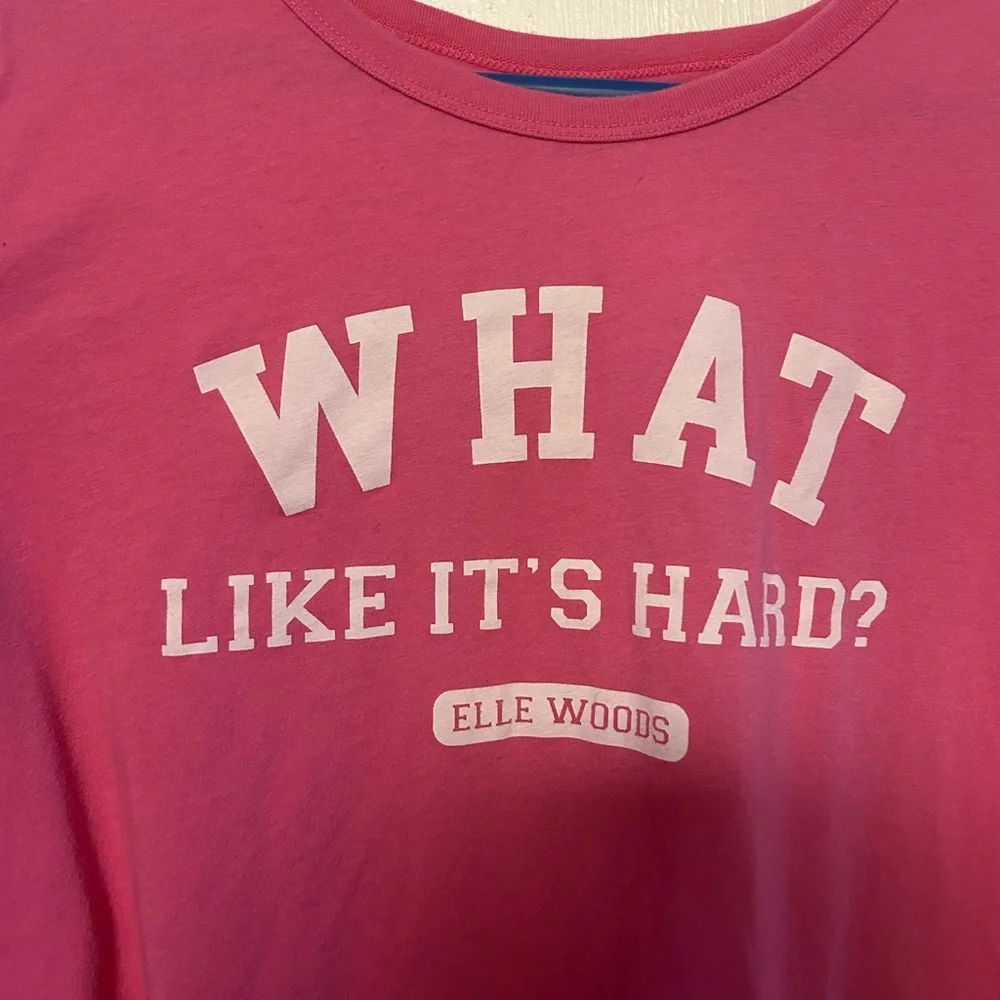Torrid Legally Blonde Pink Shirt - Picture 3 of 5
